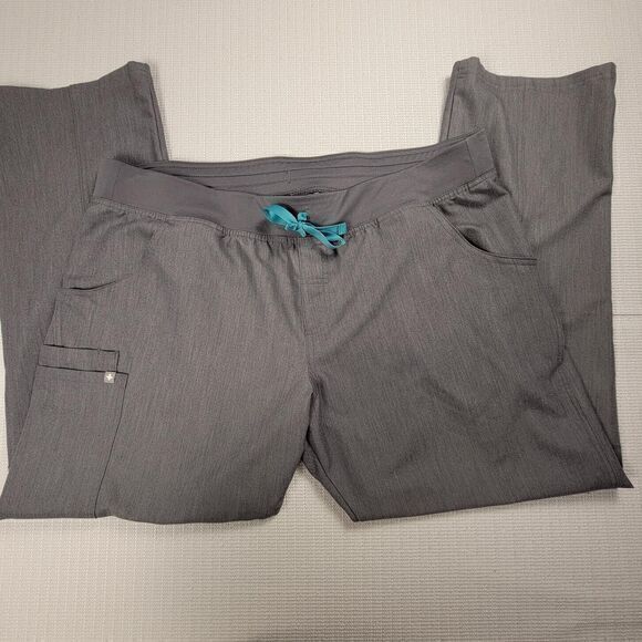 Figs Kade Cargo Scrub Pants‎ Women's 2XL XXL Graphite Gray T21004 PO2649 - Picture 1 of 8